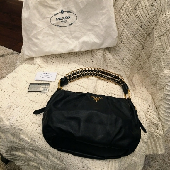 SOLD Prada Shoulder Bag 12.5"x8" with 10" drop - Picture 2 of 8